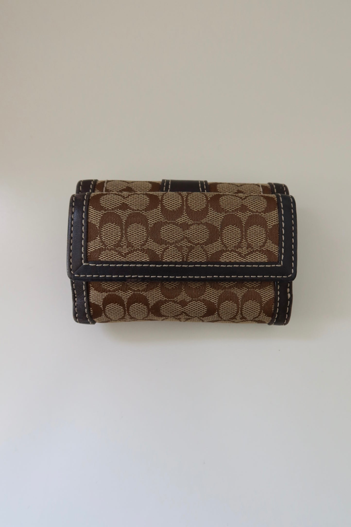 Coach Brown Soho Signature Wallet