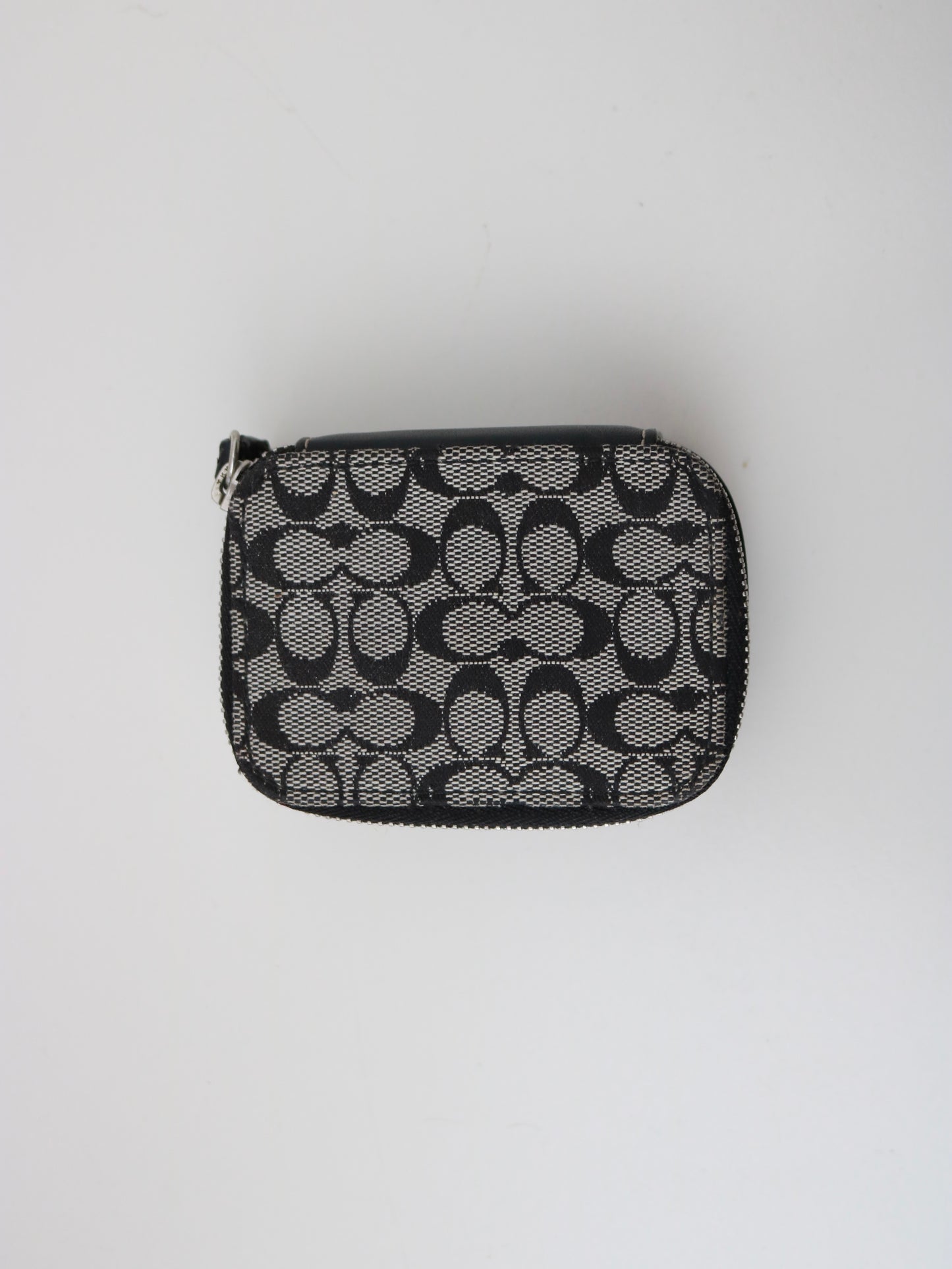 Coach Monogram Pill Box Case