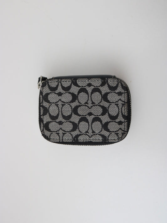 Coach Monogram Pill Box Case