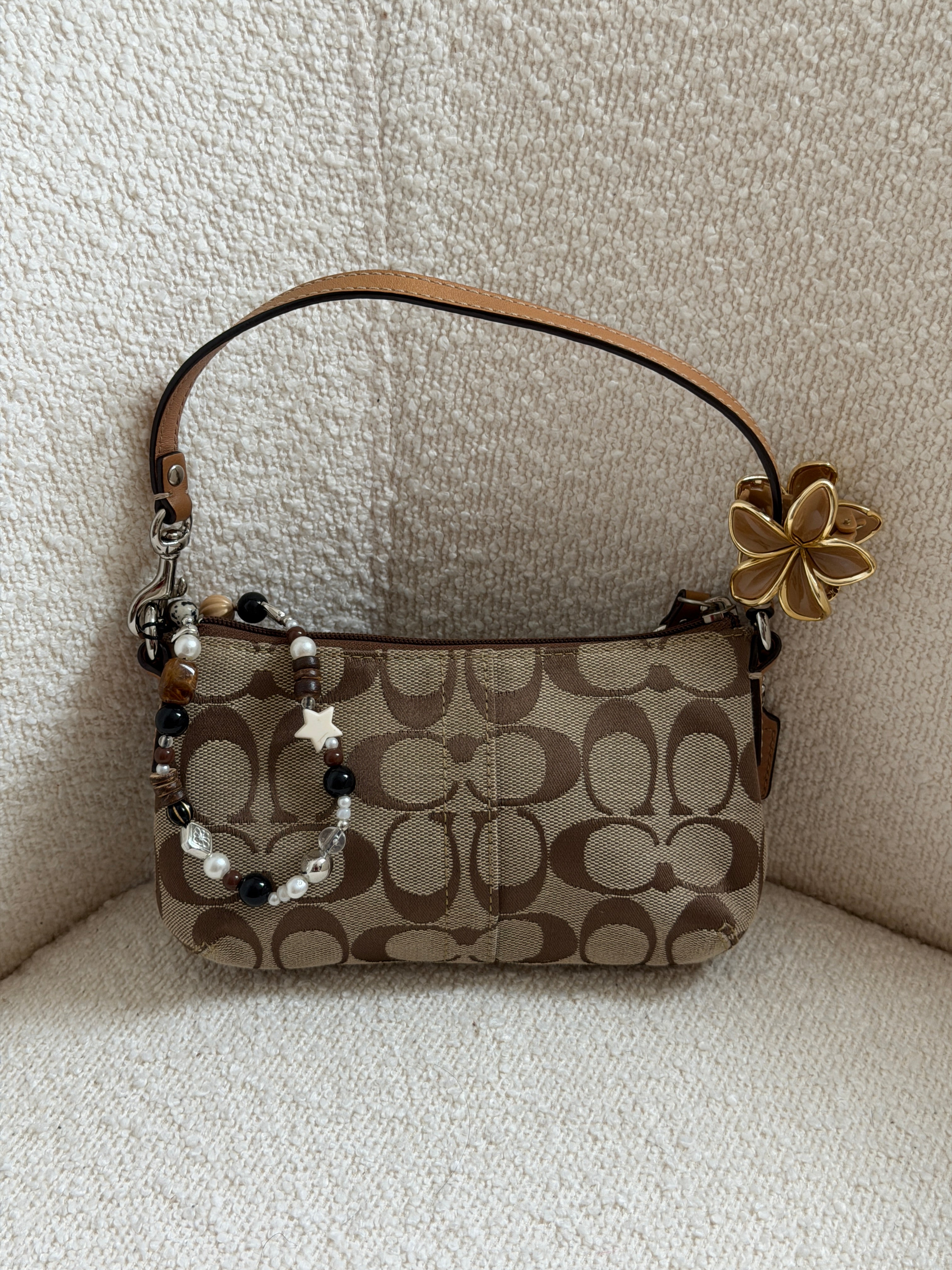 Coach Tan Mini Pochette Bag – Couture Collective