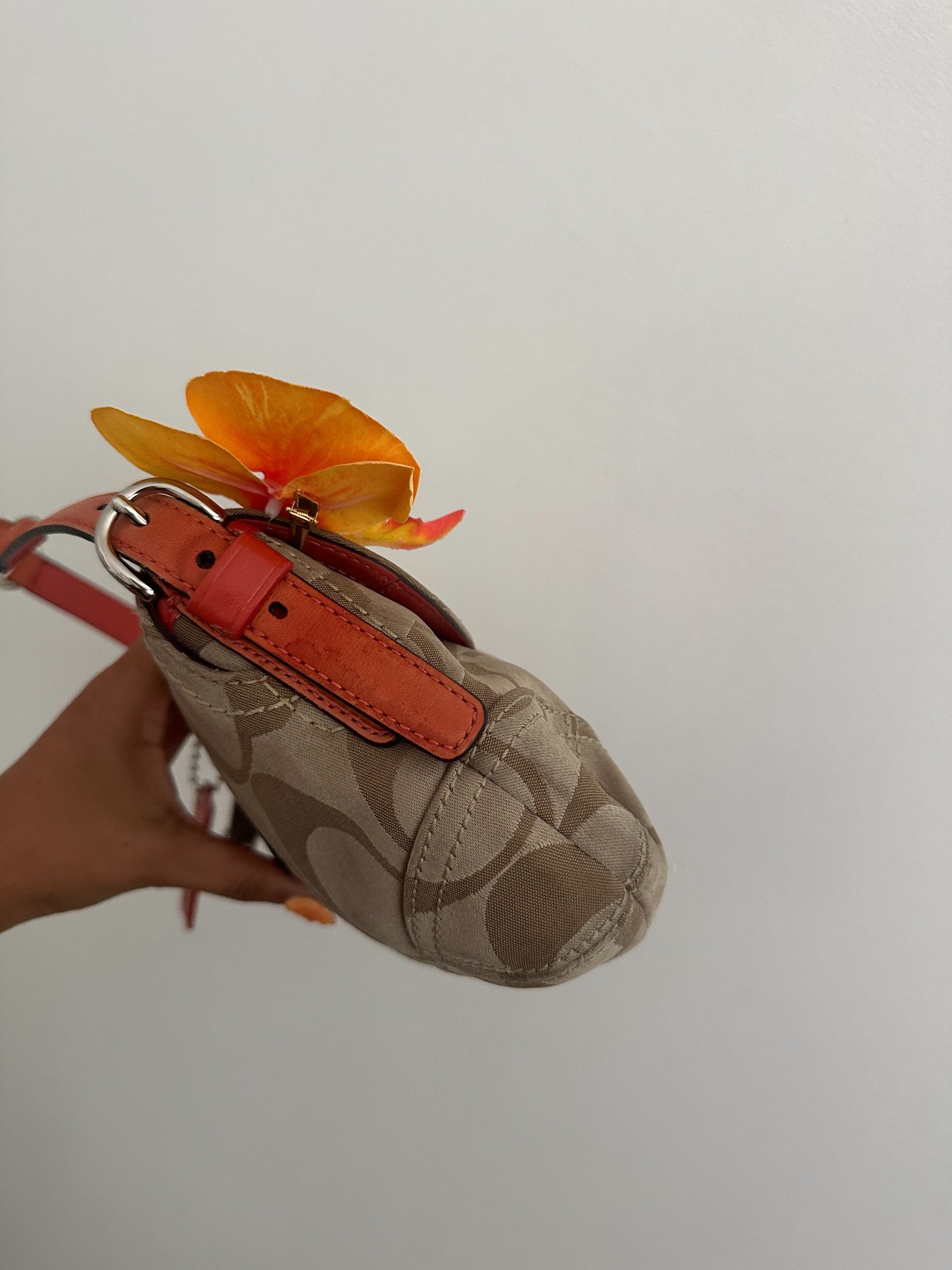 Coach Orange Mini Soho Bag