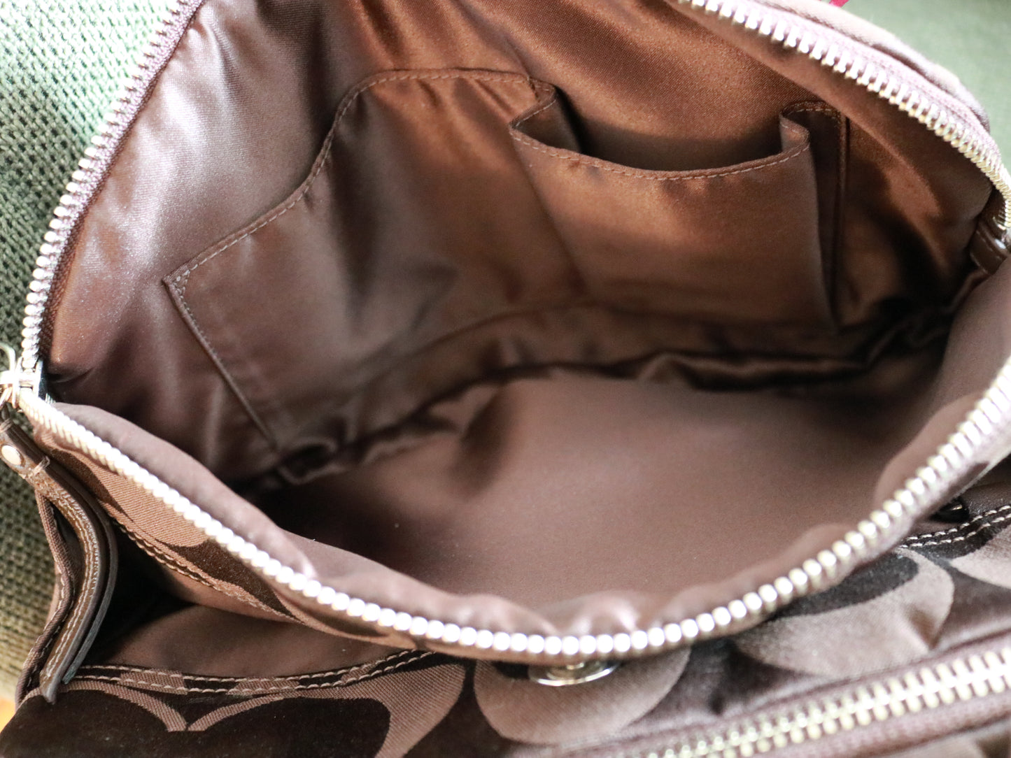Rare Brown Coach Bonnie Shoulder Bag