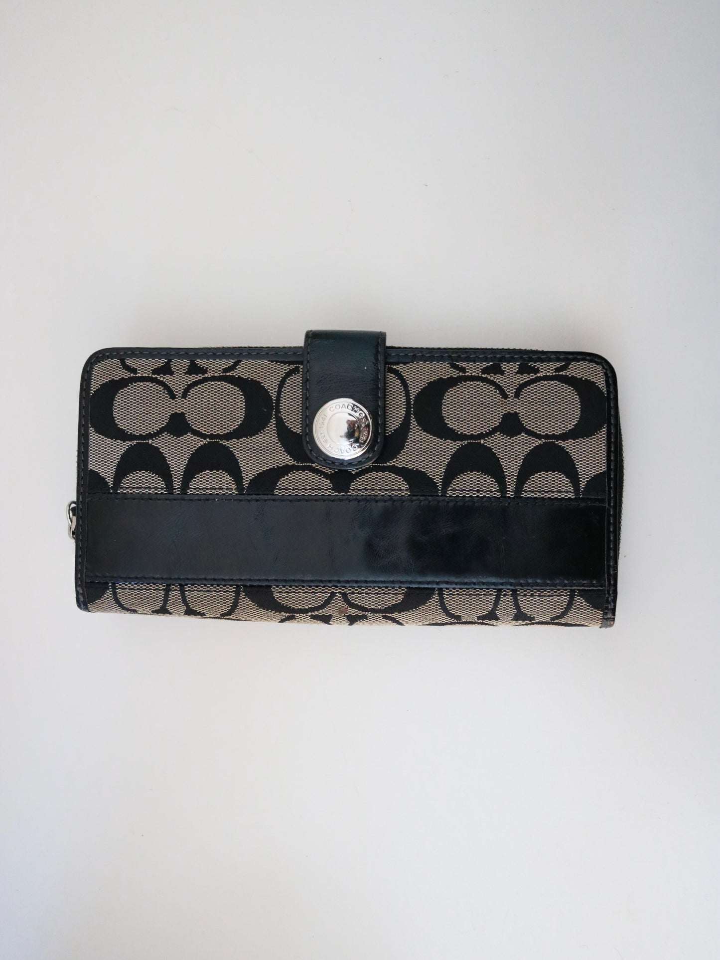 Coach Red Patent Leather Wallet