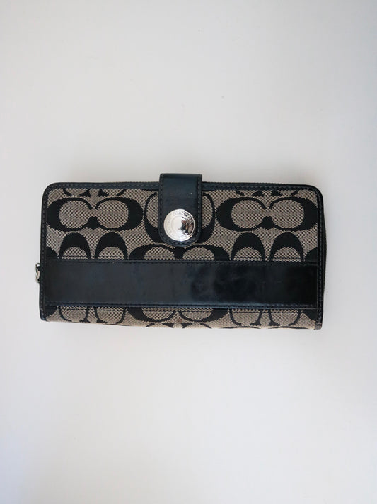 Coach Red Patent Leather Wallet