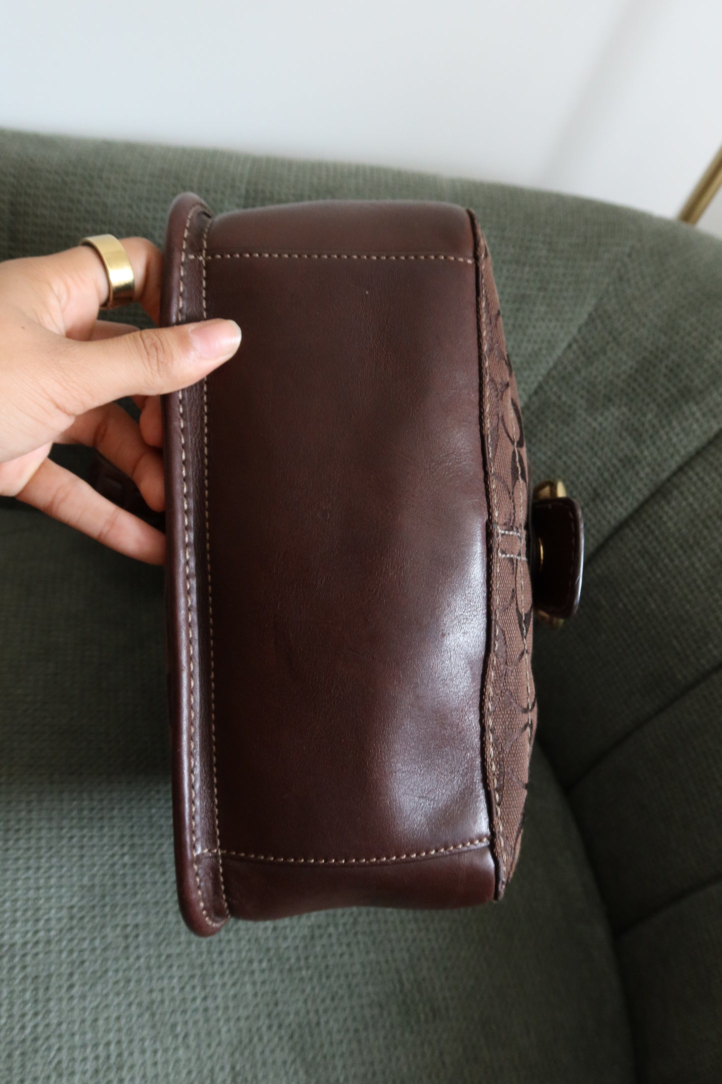 Coach Brown Soho Bleeker Cross Body Bag