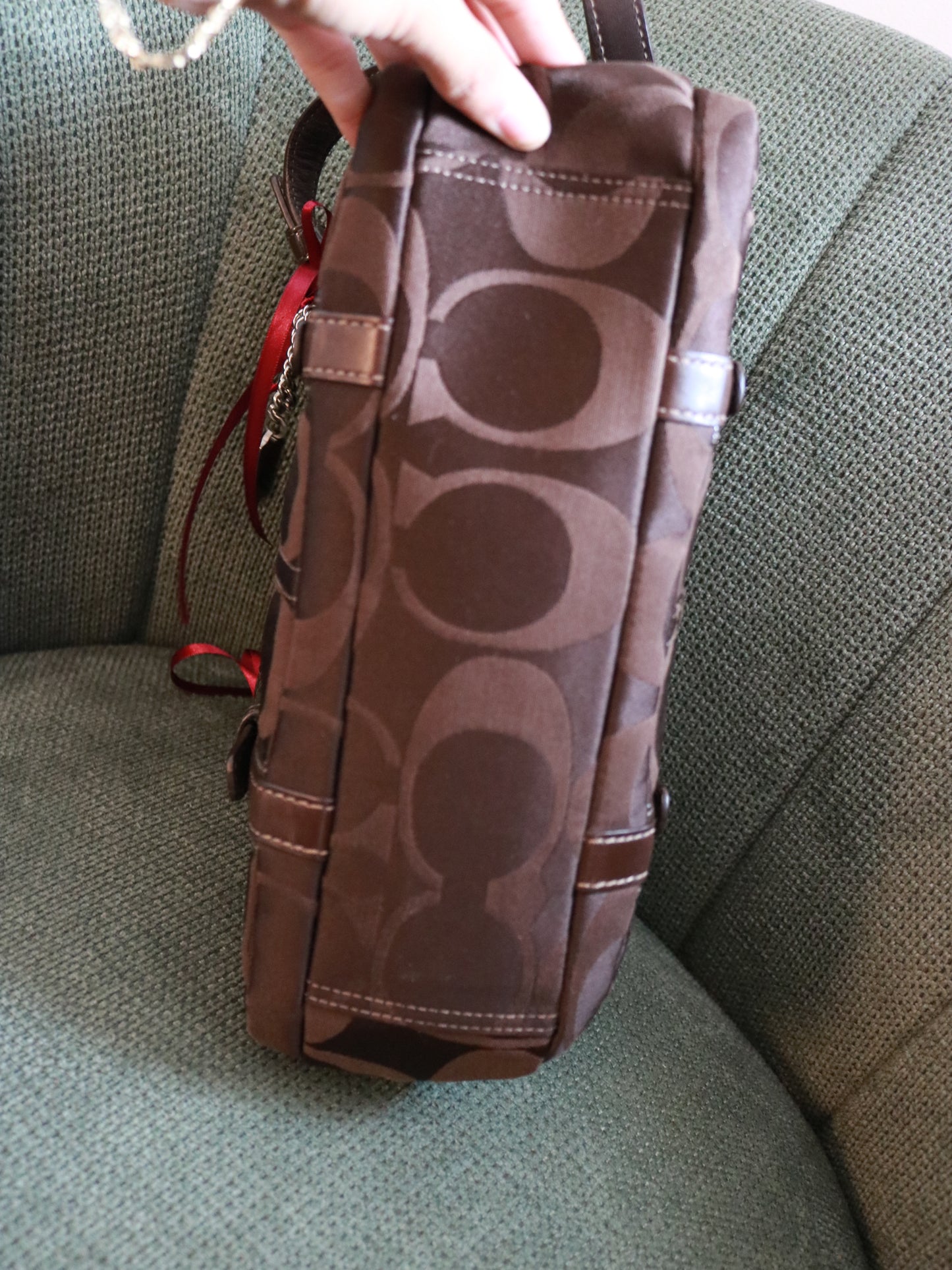 Rare Brown Coach Bonnie Shoulder Bag