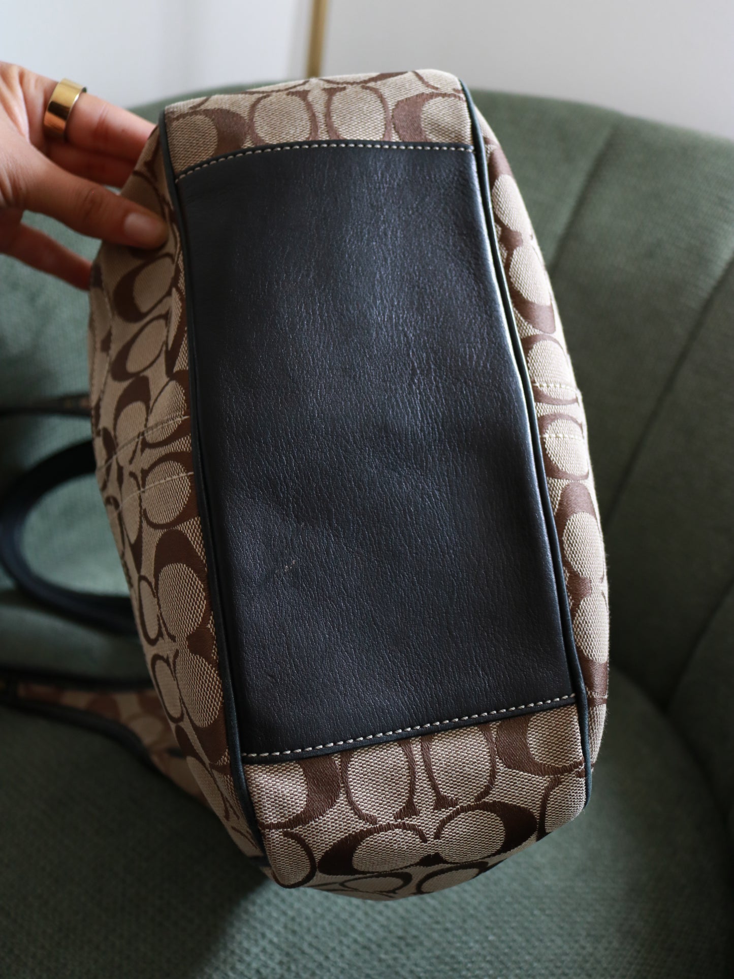 Coach Signature Ergo Mini Tote Bag