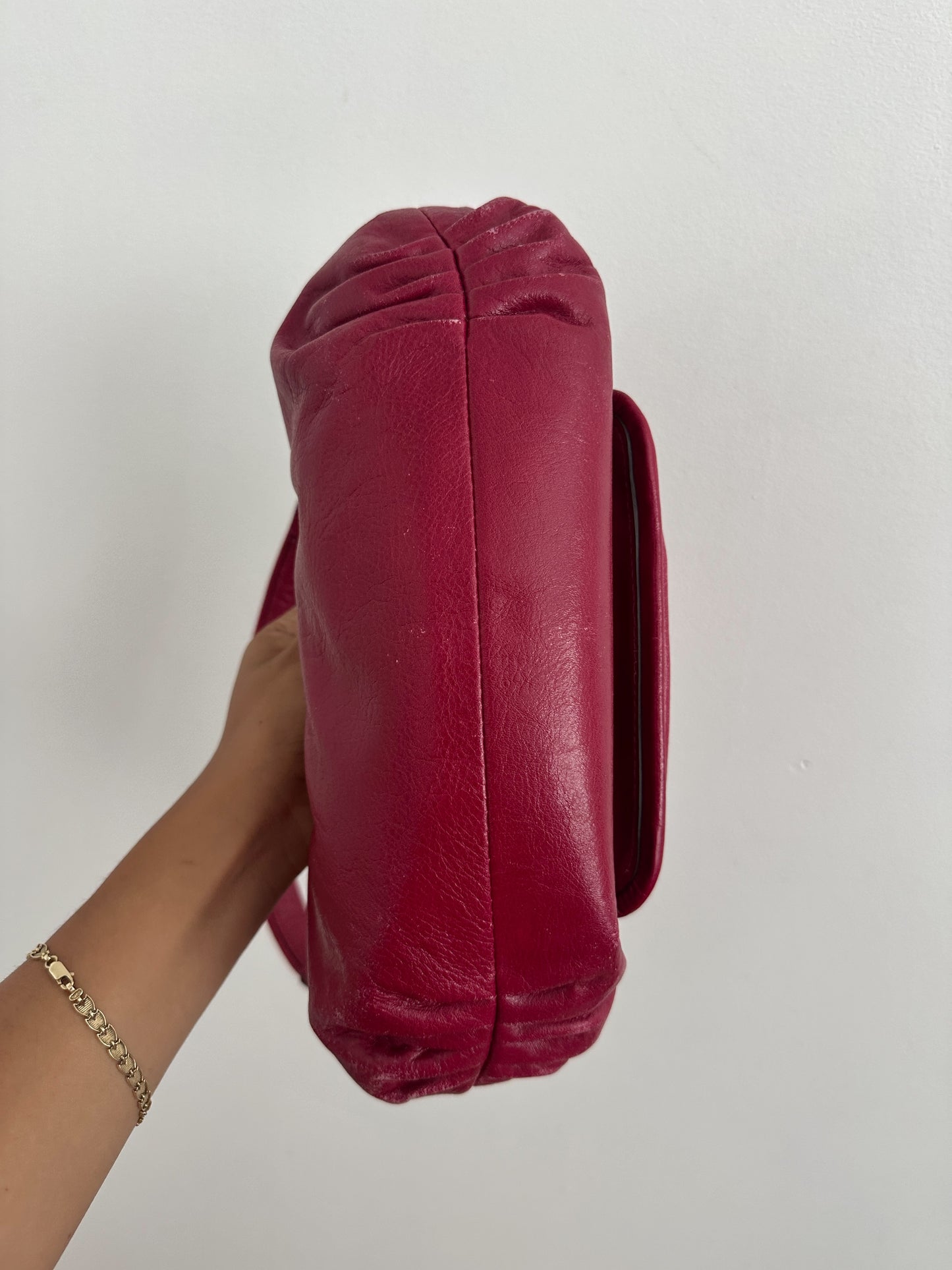Coach Magenta Pink Poppy Shoulder Bag