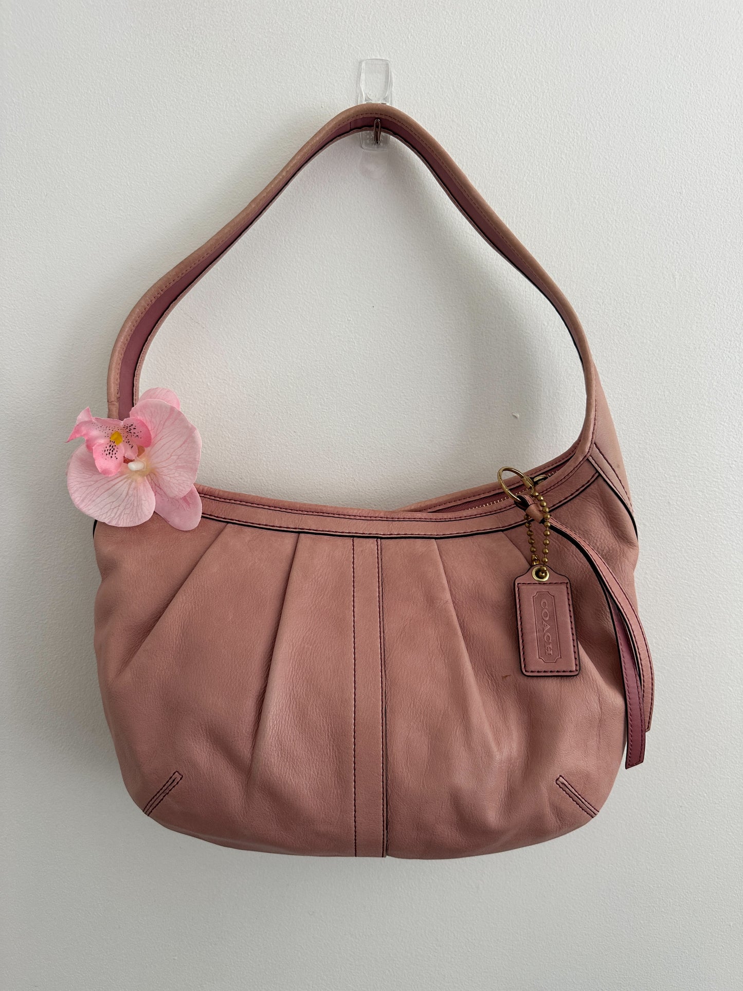 Coach Pastel Pink Shoulder Bag