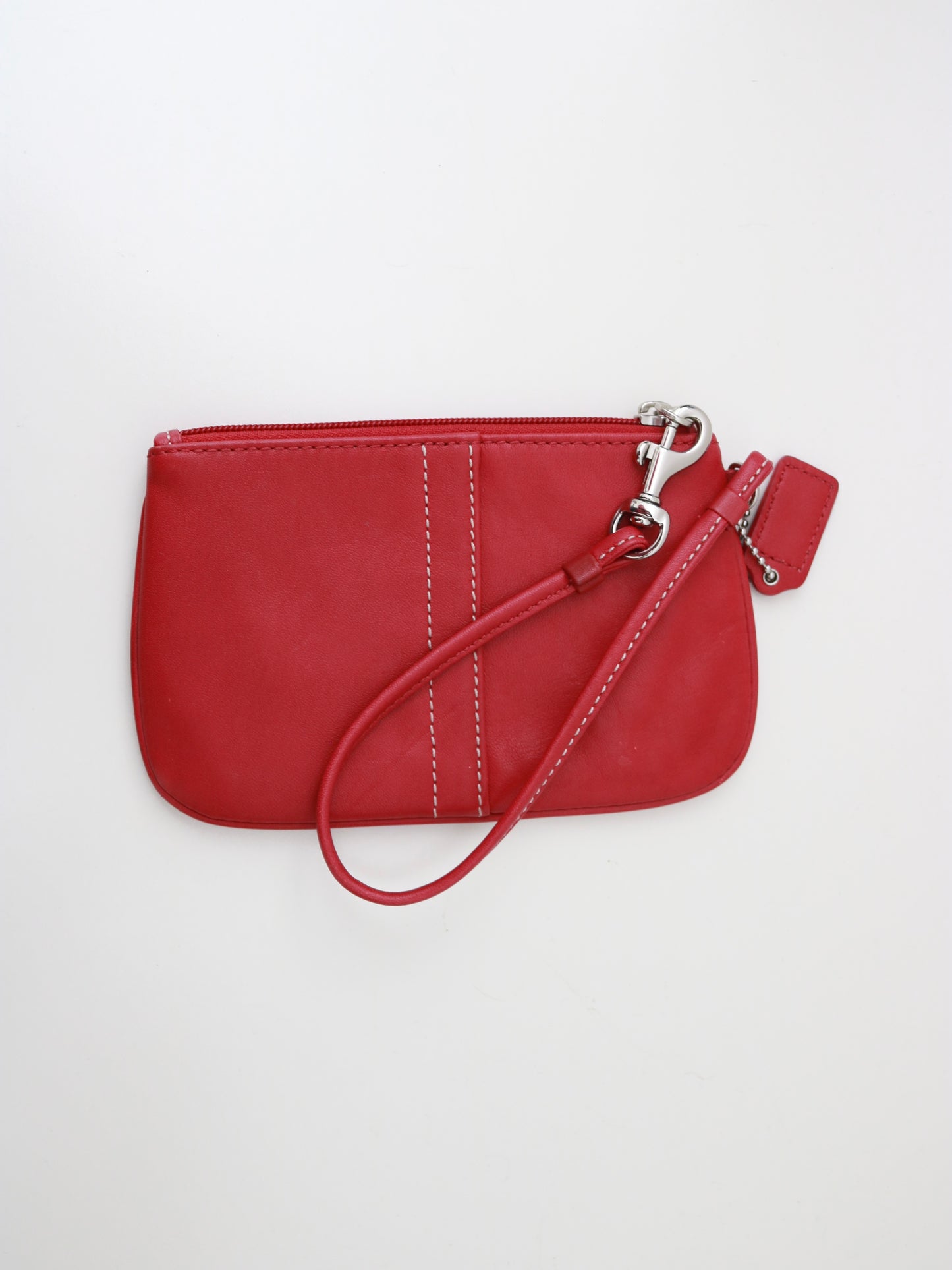 Coach Red Leather Wrislet