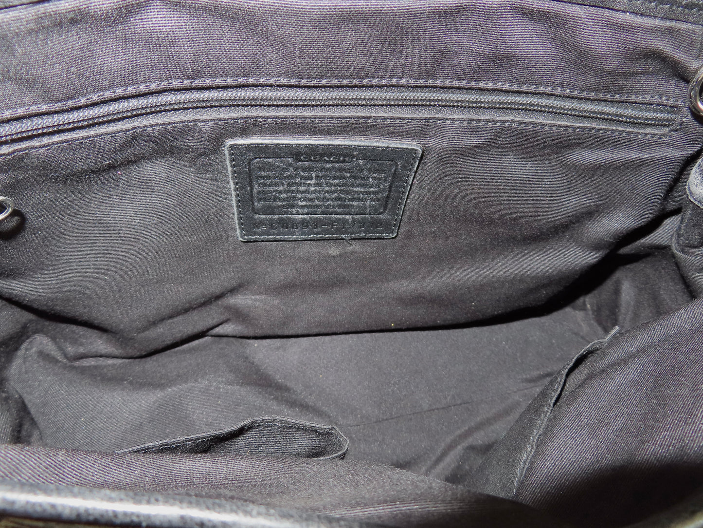 Coach Grey Soho Brief Satchel Bag