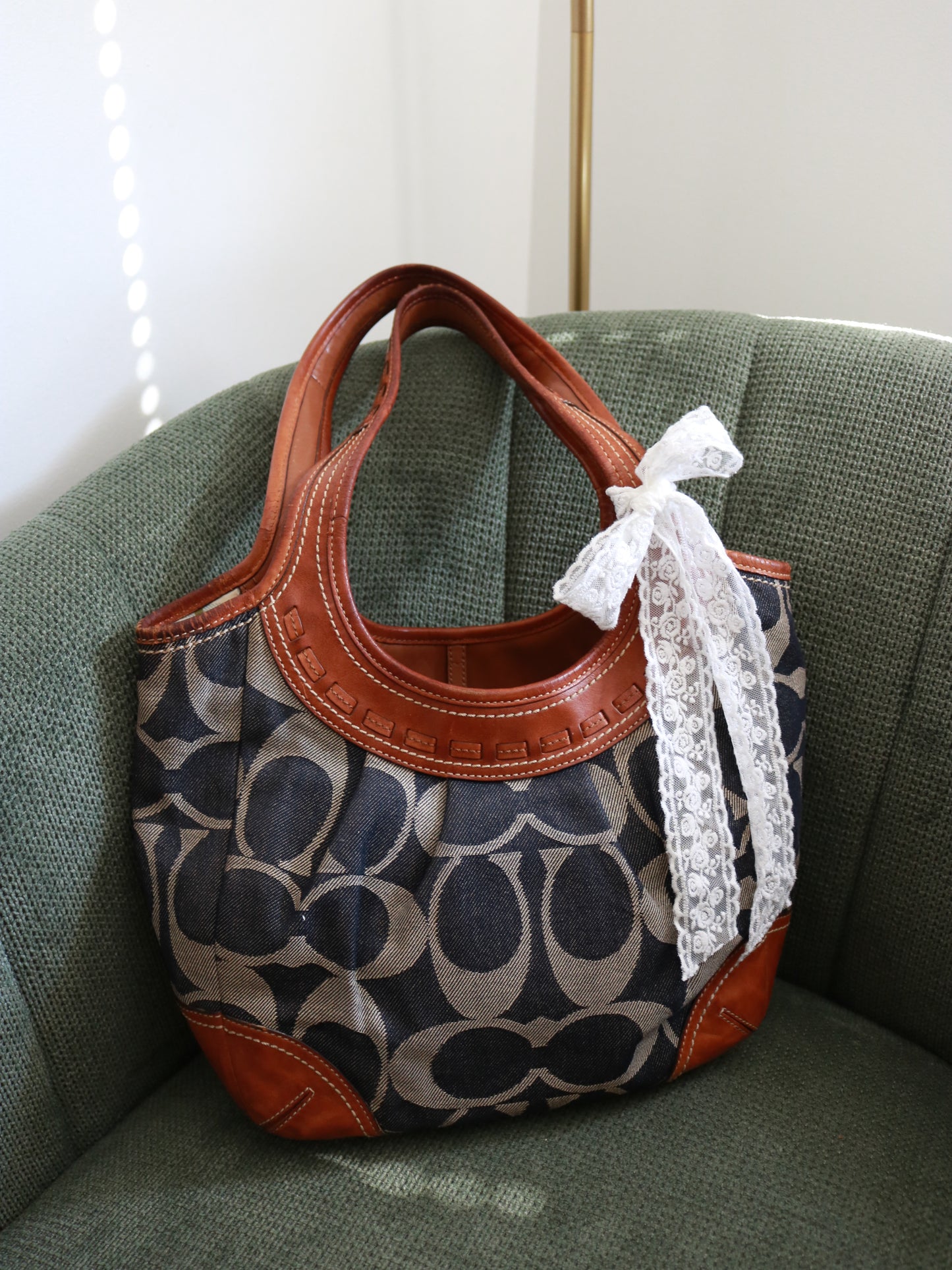 Coach Signature Ergo Mini Tote Bag