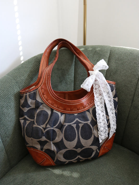 Coach Signature Ergo Mini Tote Bag