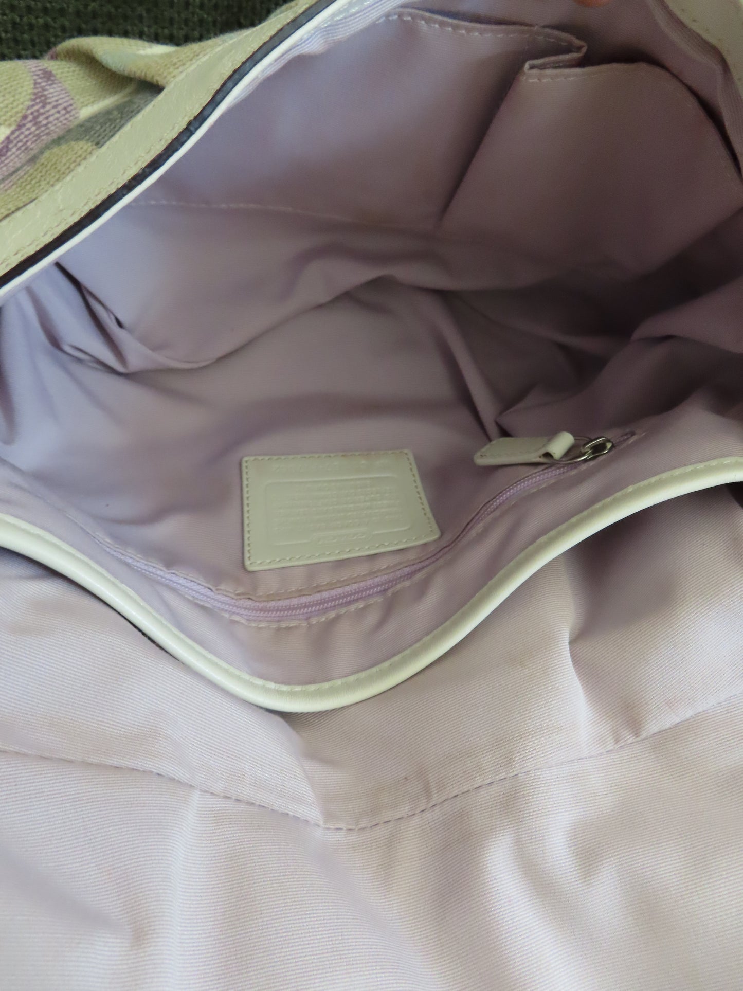 Coach Optic Signature Soho Sufflette Bag