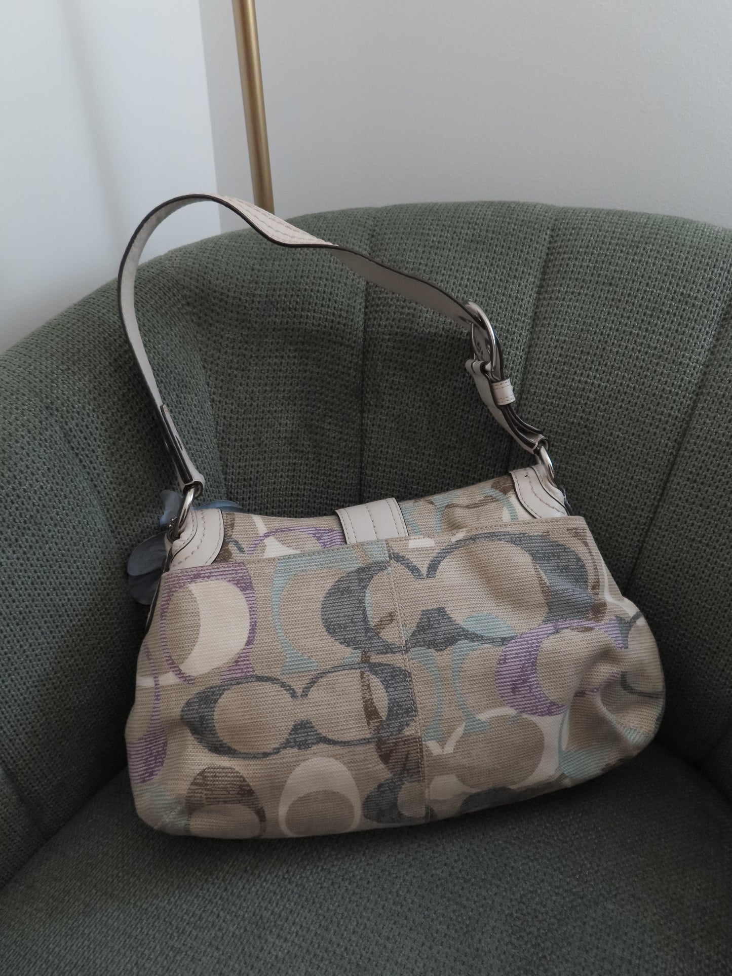 Coach Optic Signature Soho Sufflette Bag