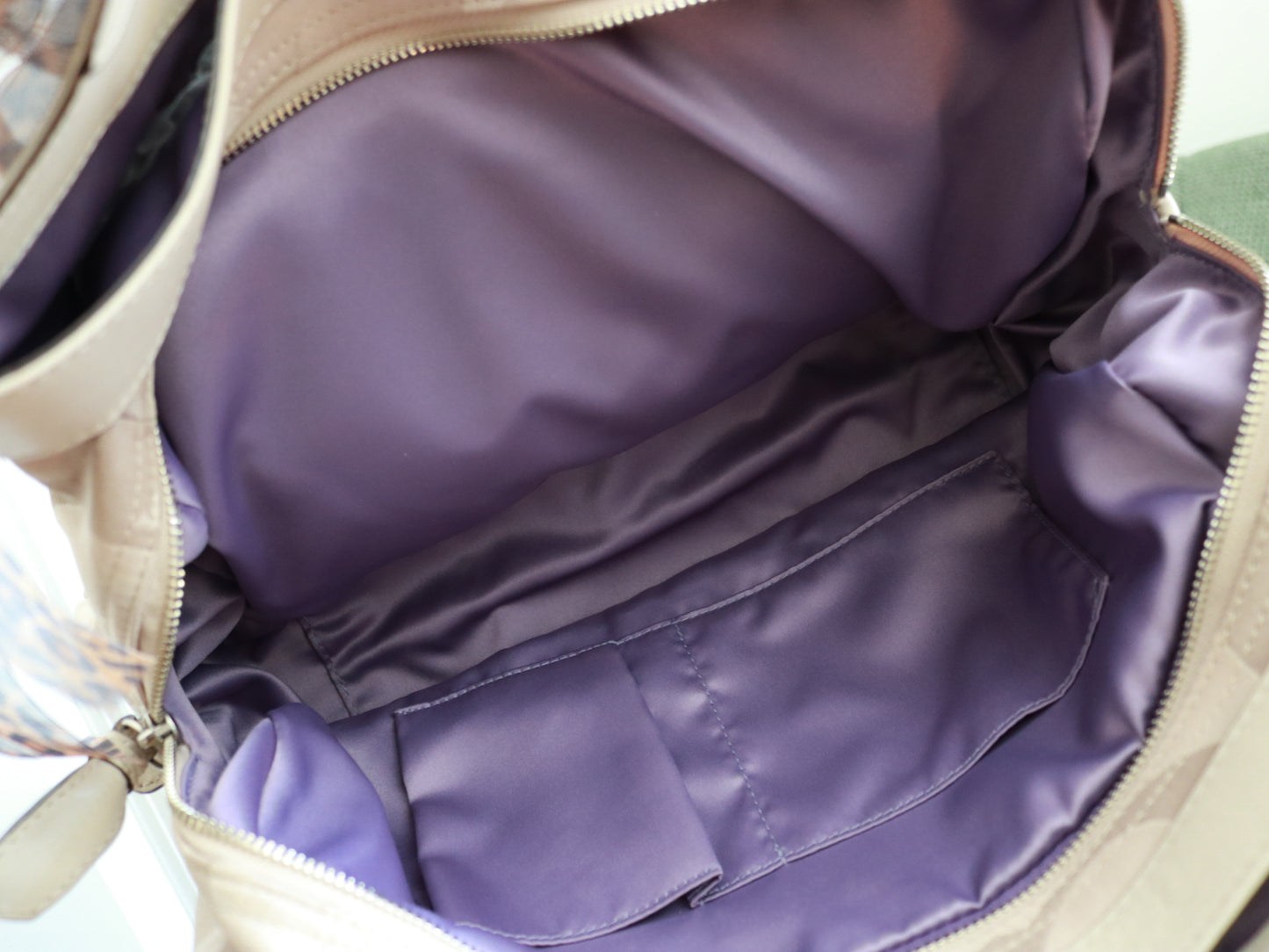 Coach Beige Lexi Tote Bag