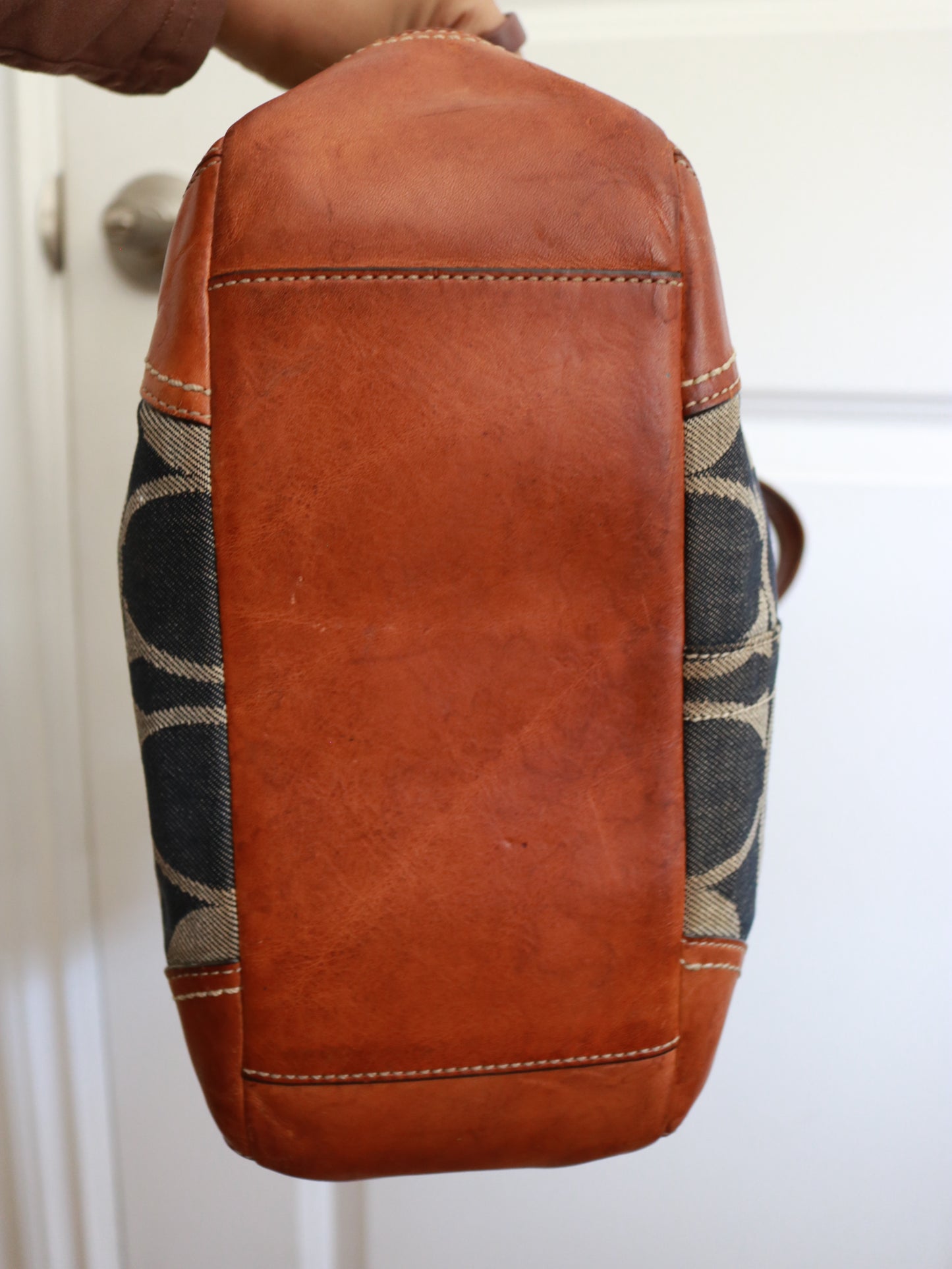 Coach Signature Ergo Mini Tote Bag