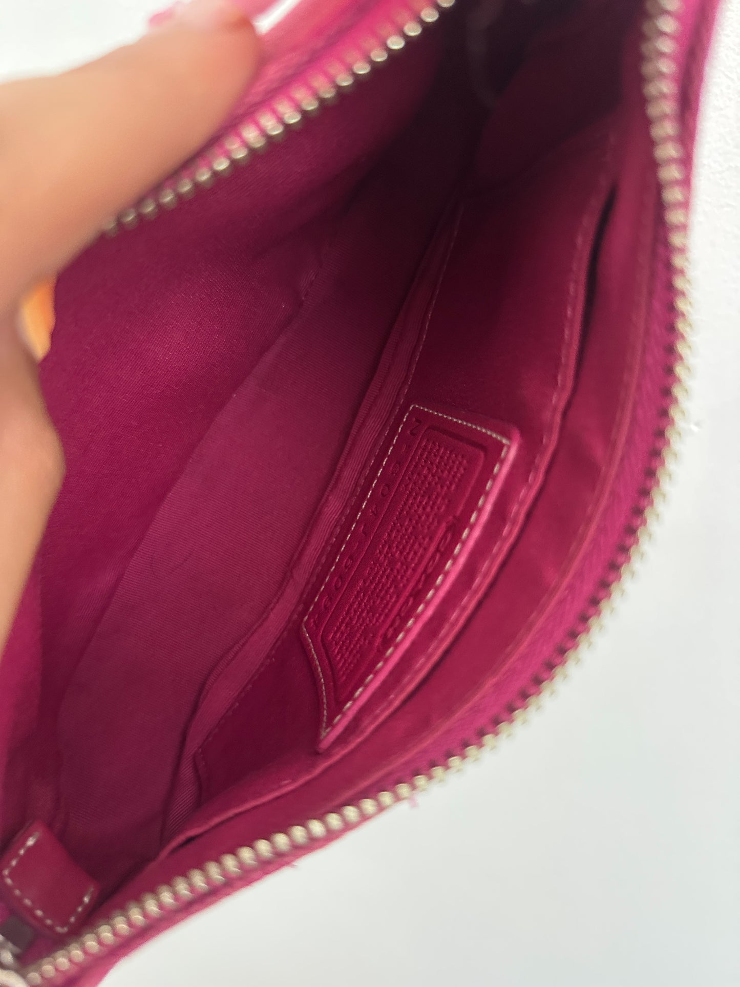 Rare Coach Pink Demi Hamptons Bag