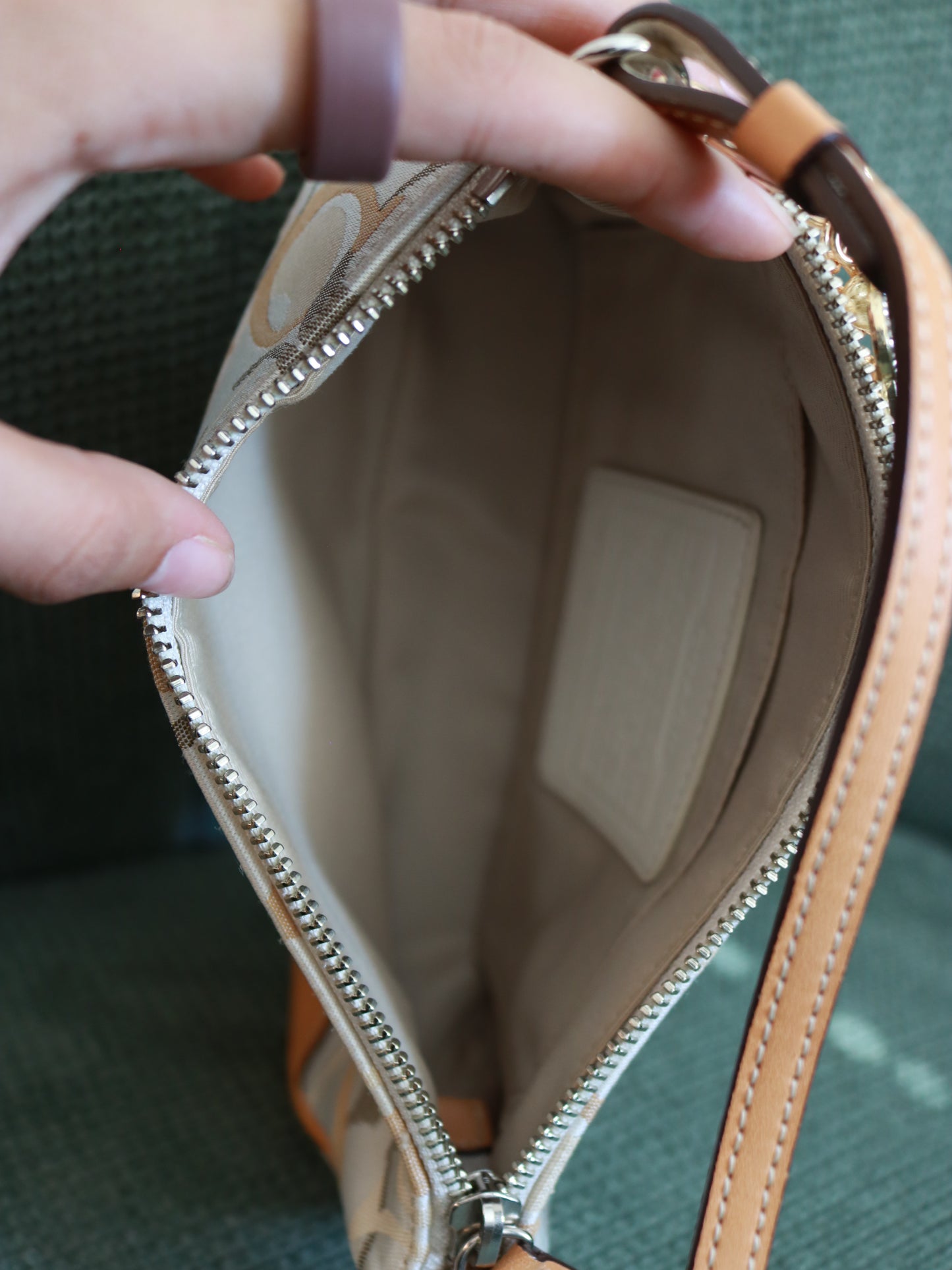 Coach Optic Demi Hamptons Bag