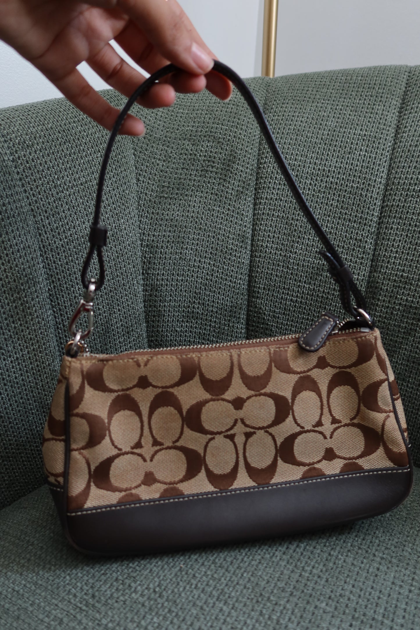 Coach Brown Demi Hamptons Bag