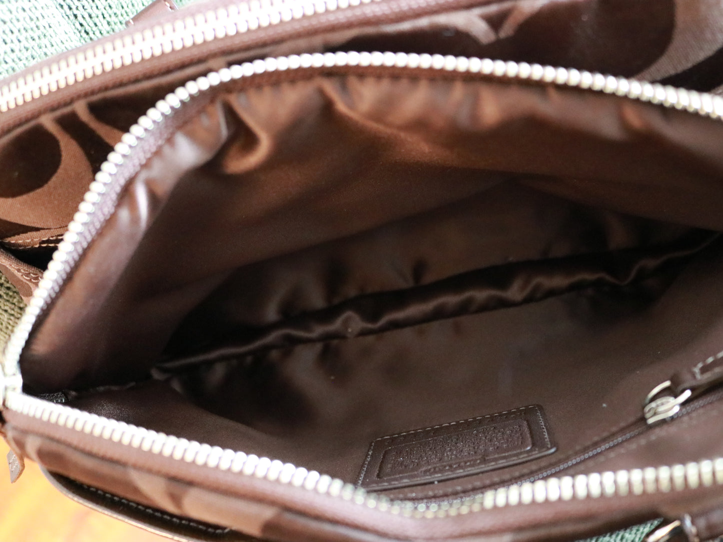 Rare Brown Coach Bonnie Shoulder Bag