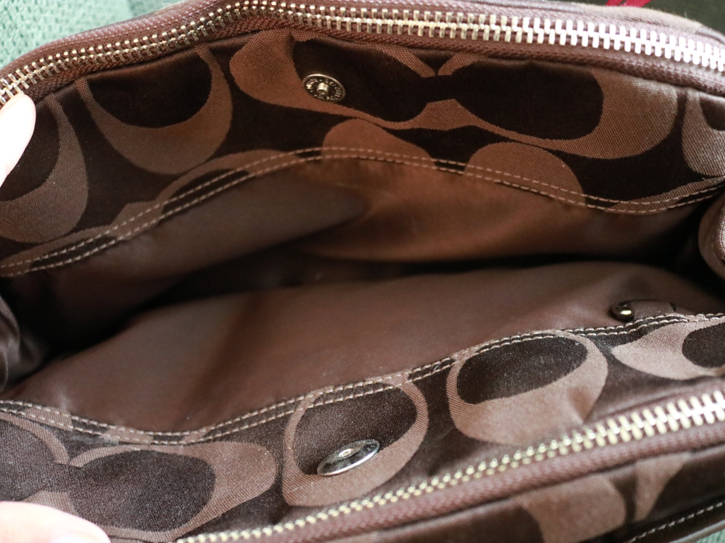 Rare Brown Coach Bonnie Shoulder Bag
