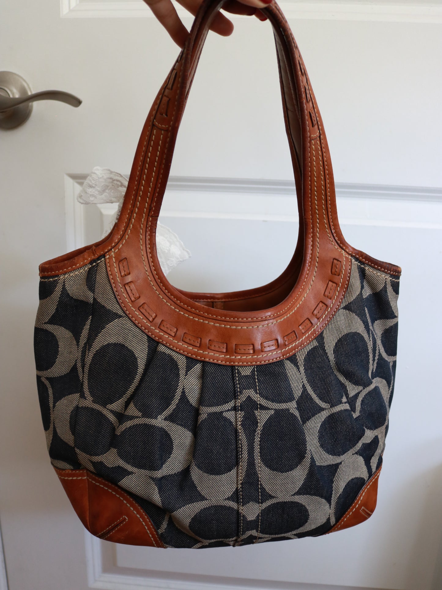 Coach Signature Ergo Mini Tote Bag