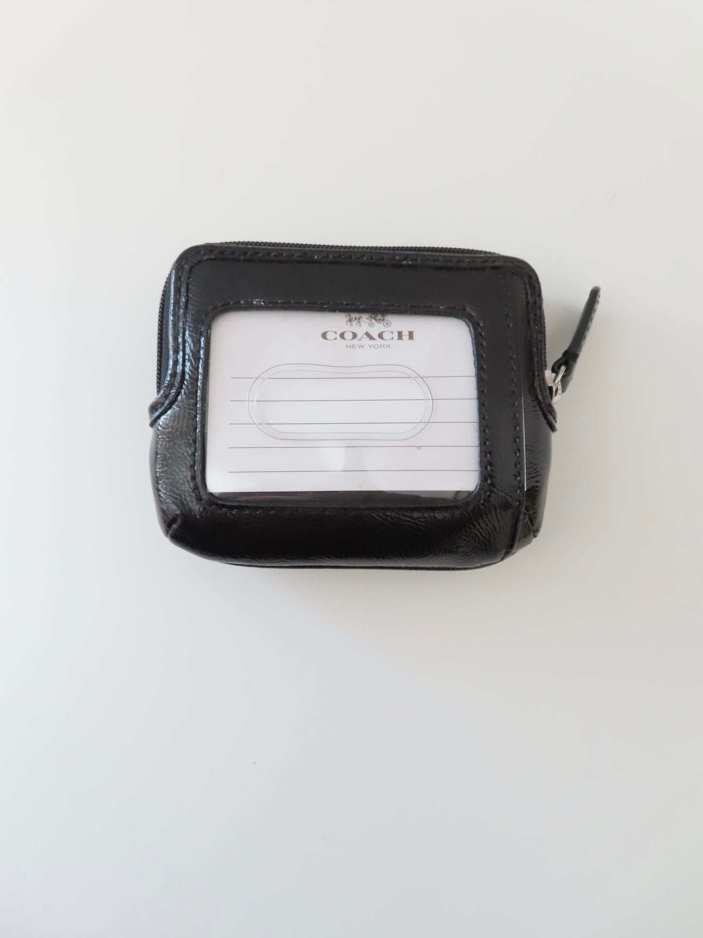 Coach Grey Signature Coin Purse