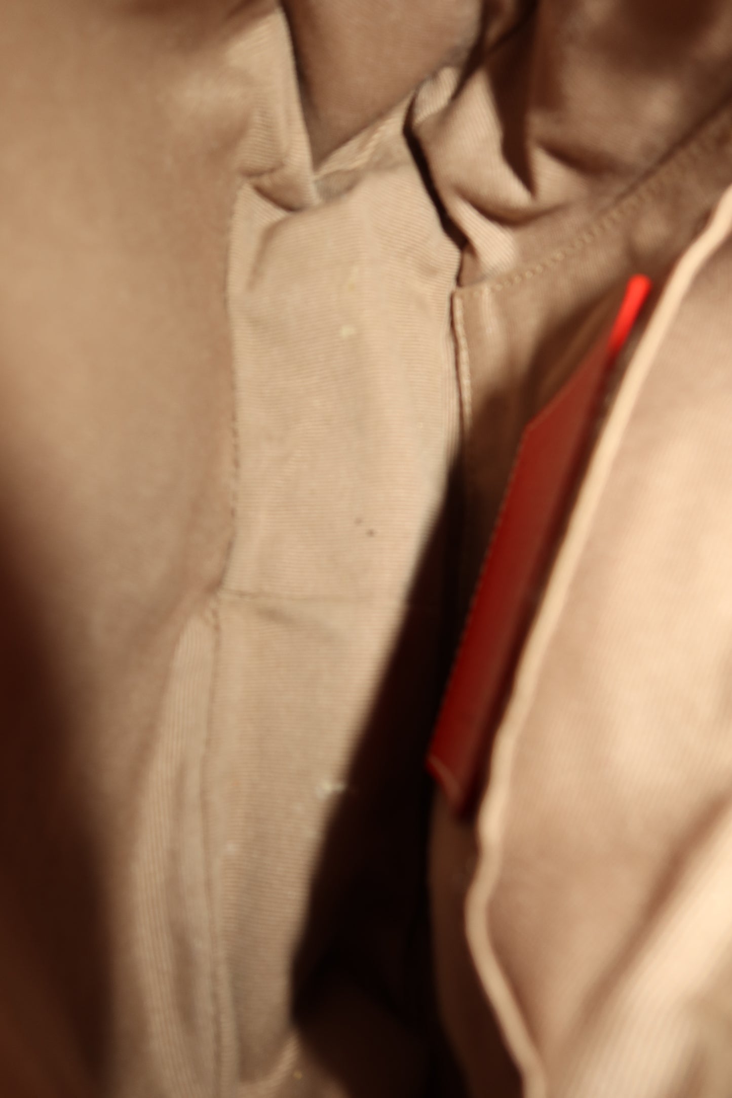 Coach Red Orange Demi Hamptons Buckle Bag