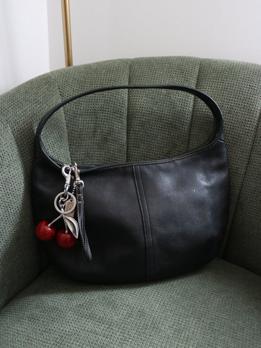 Coach Black Leather Ergo Hobo Bag