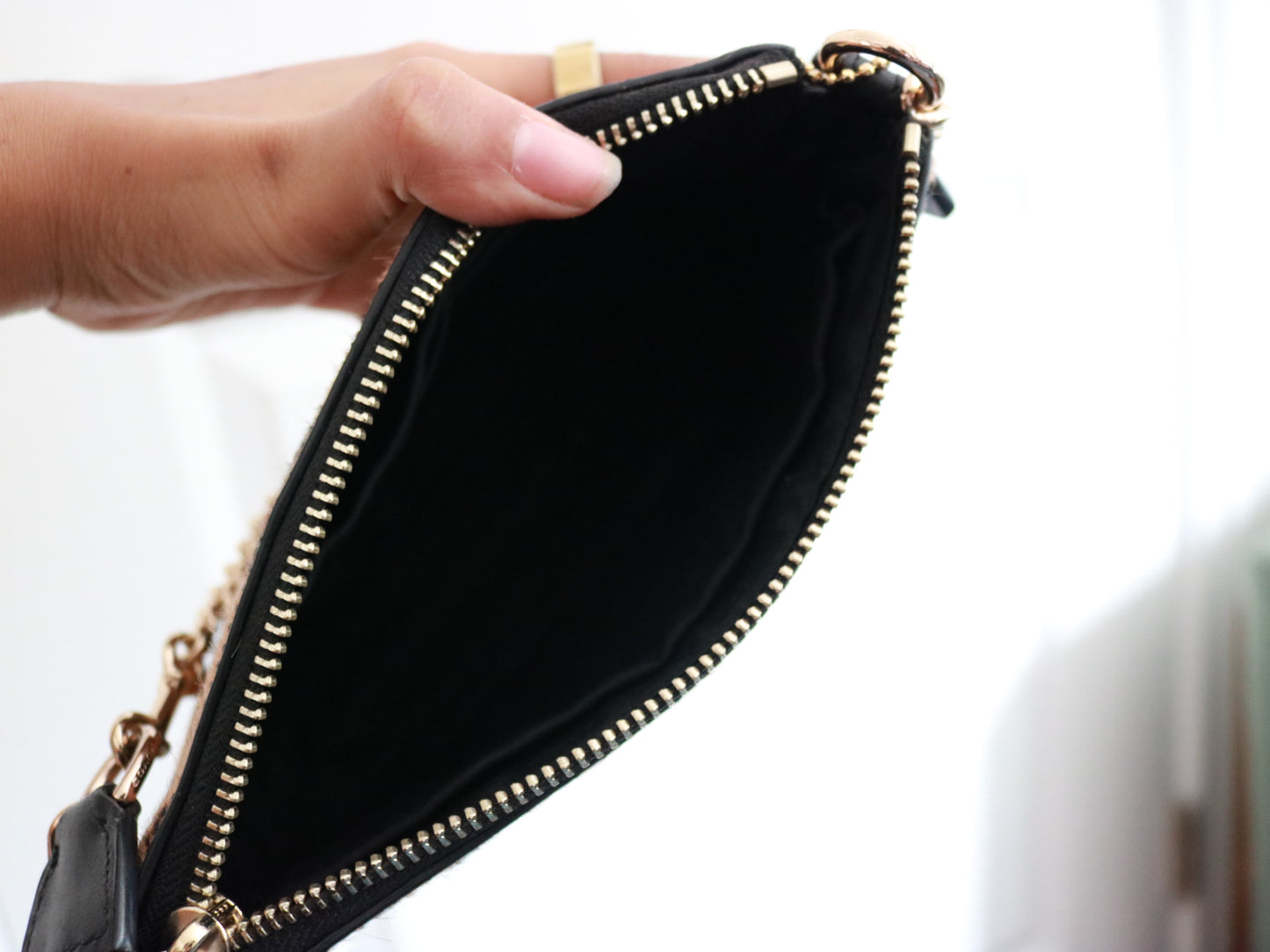 Coach Leopard Print Shoulder Bag