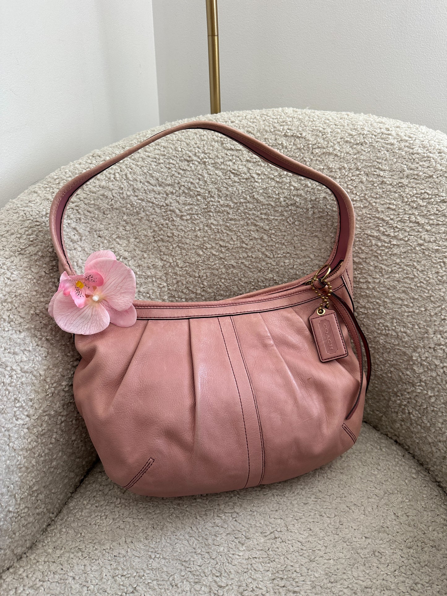 Coach Pastel Pink Shoulder Bag