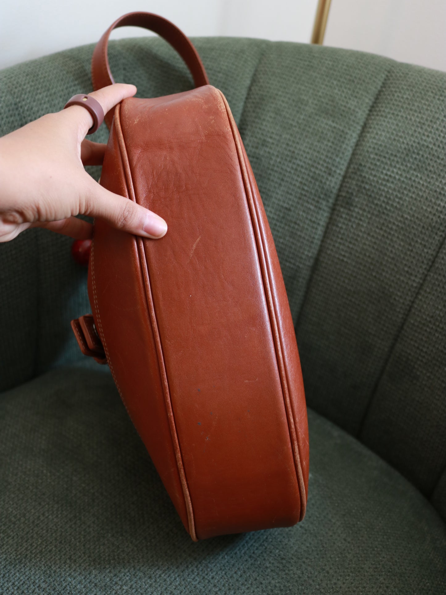 Coach Tan Hamptons Hobo Bag