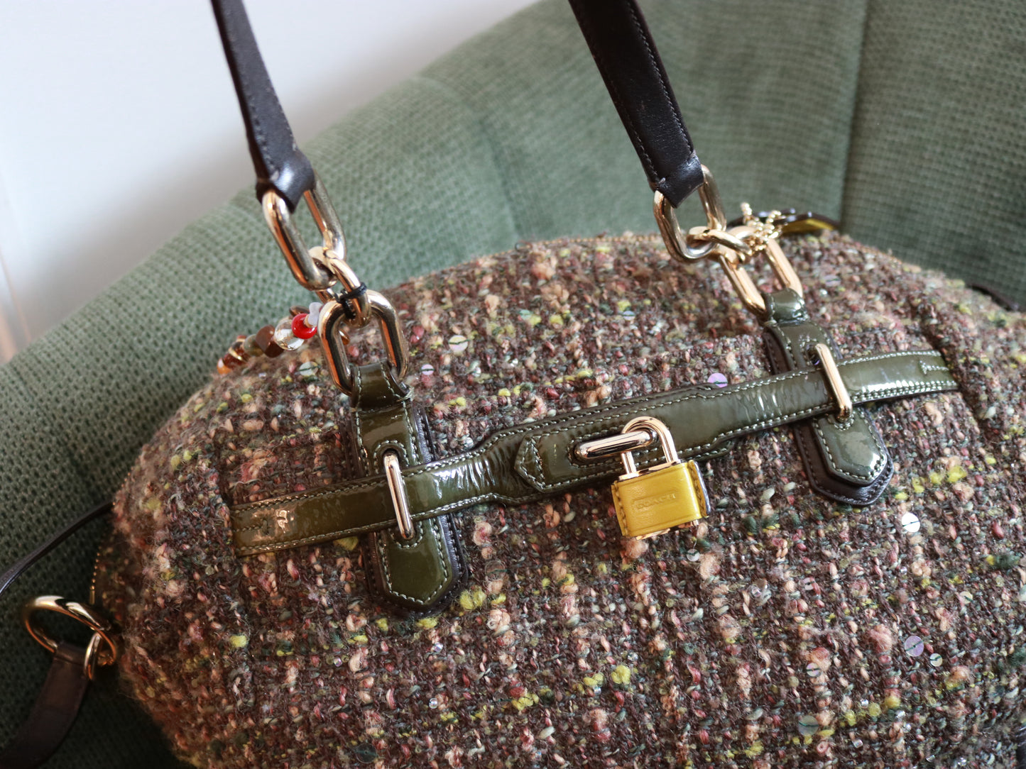 Rare Tweed Large Tote Bag