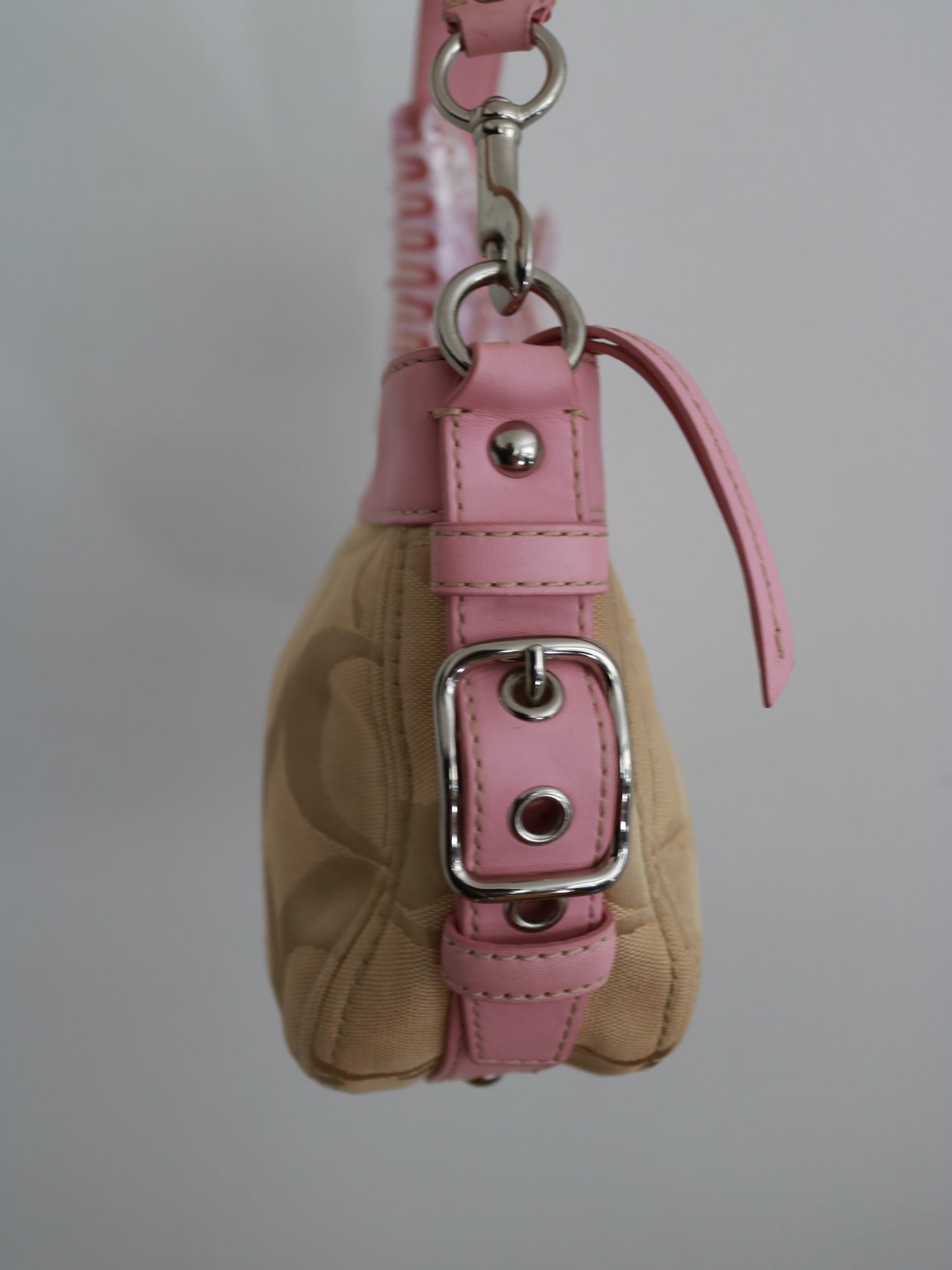 Rare Pink Coach Mini Zoe Bag
