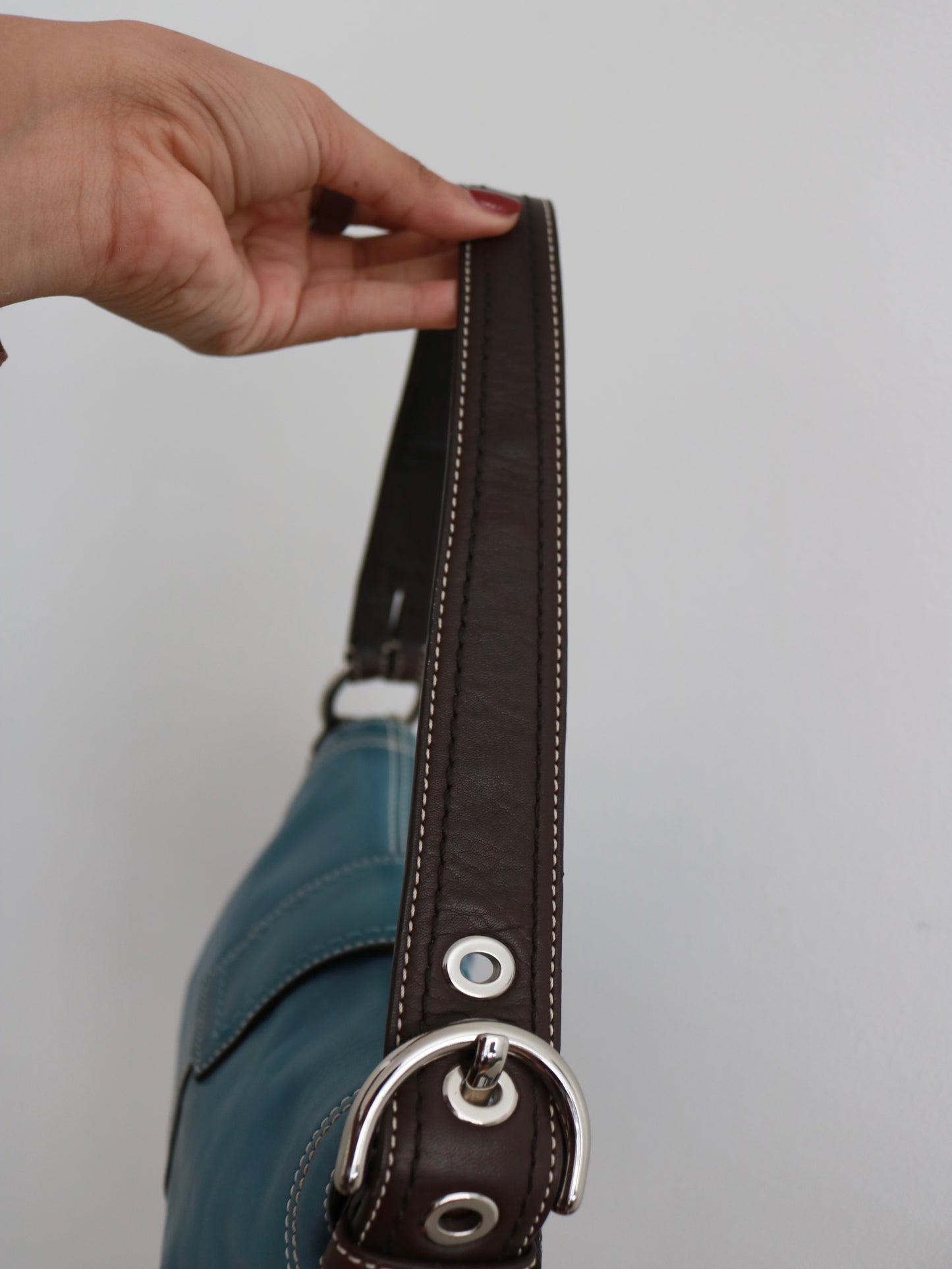 Rare Chambray Mini Soho Bag