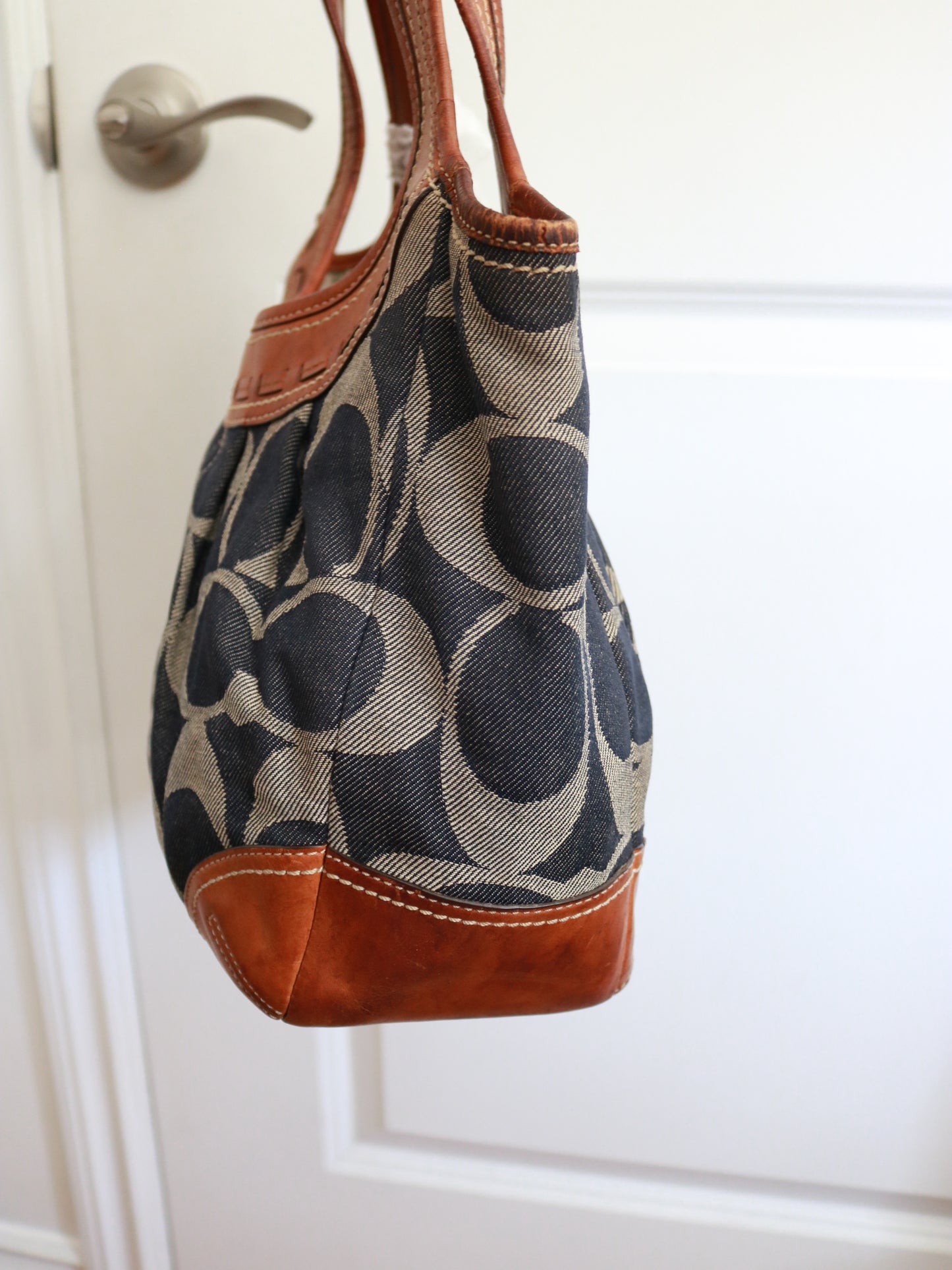 Coach Signature Ergo Mini Tote Bag