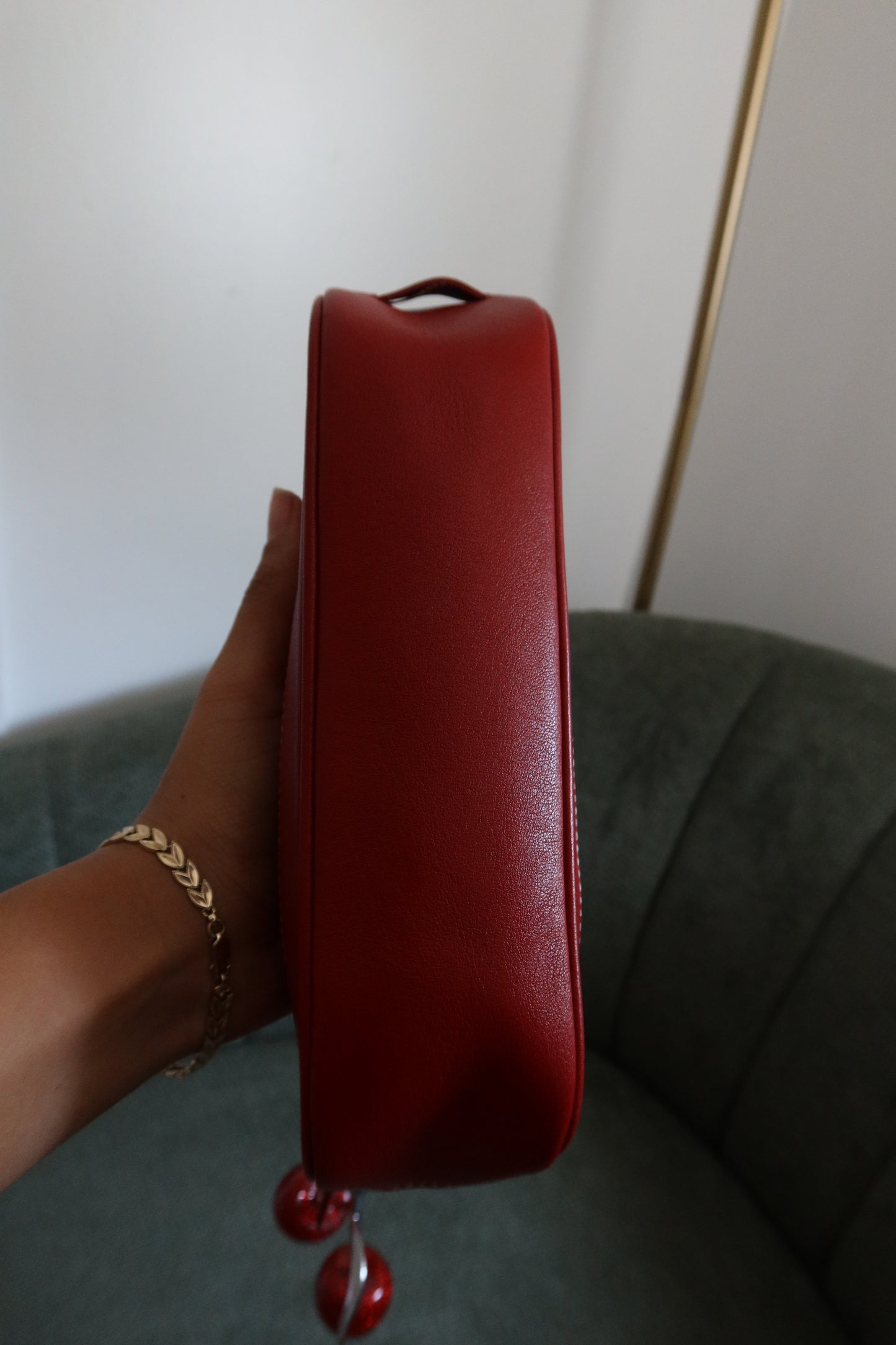 Coach Red Demi Hamptons Bag