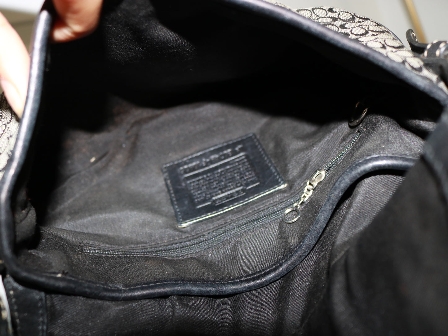 Coach Black Mini Soho Bag