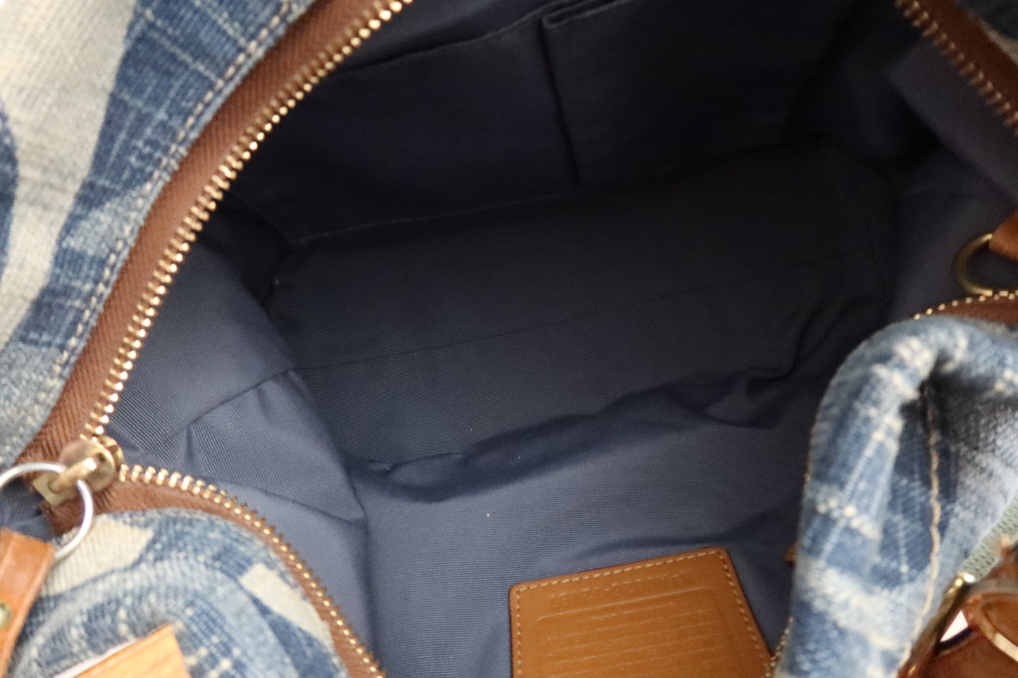Rare Coach Denim Carly Shoulder Bag