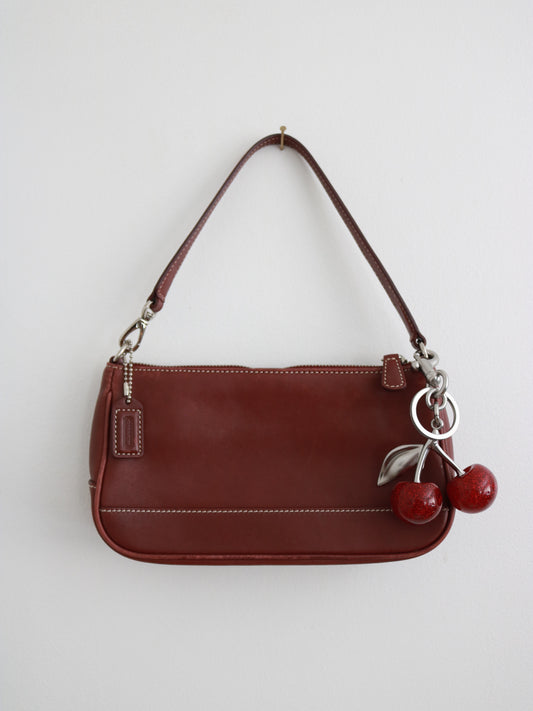 Coach Burgundy Demi Hamptons Bag