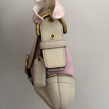 Rare Coach Pink Canvas Mini Soho Bag
