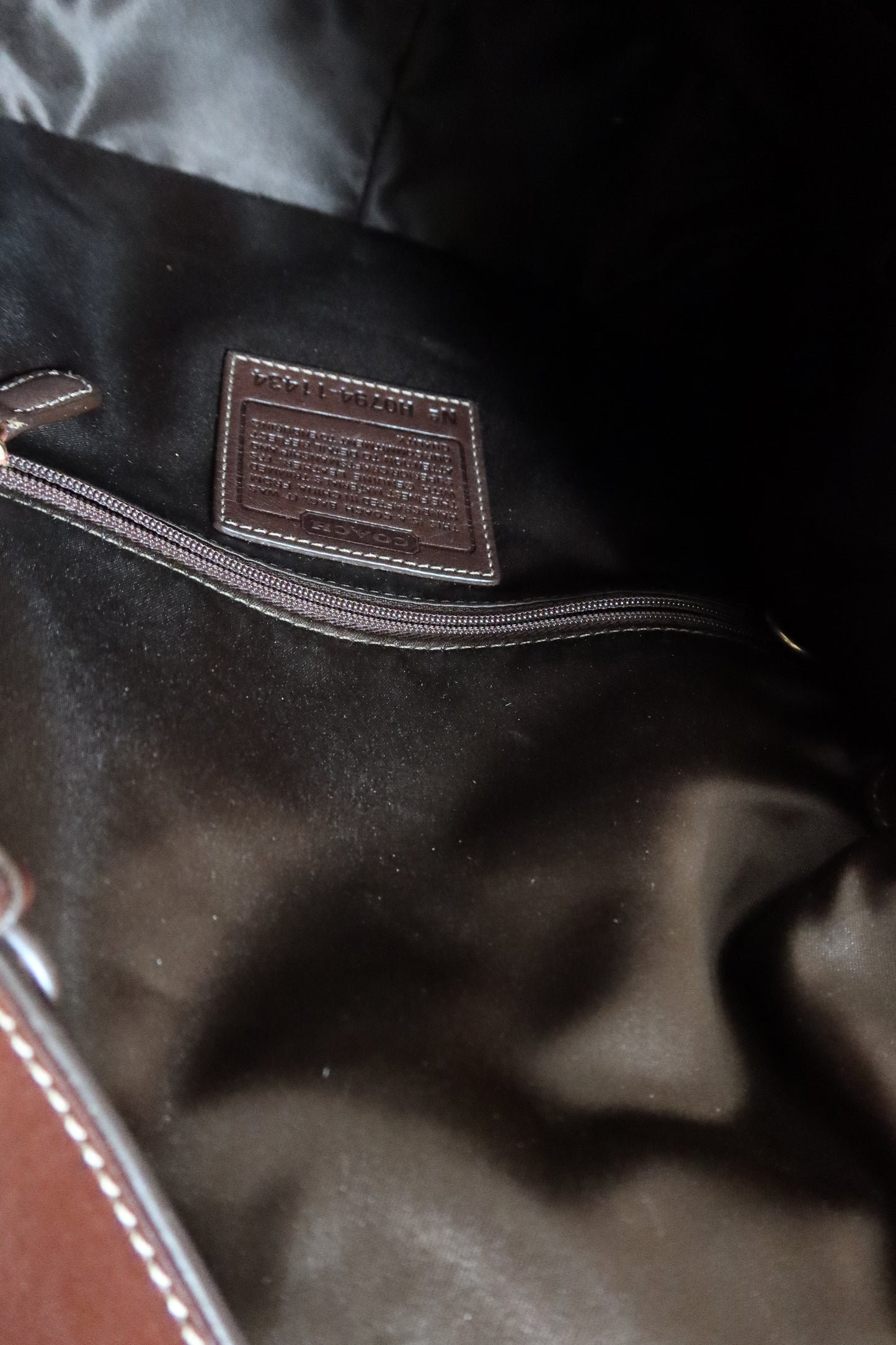 Coach Brown Soho Bleeker Cross Body Bag