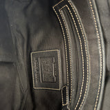 Coach Black Canvas Mini Soho Bag