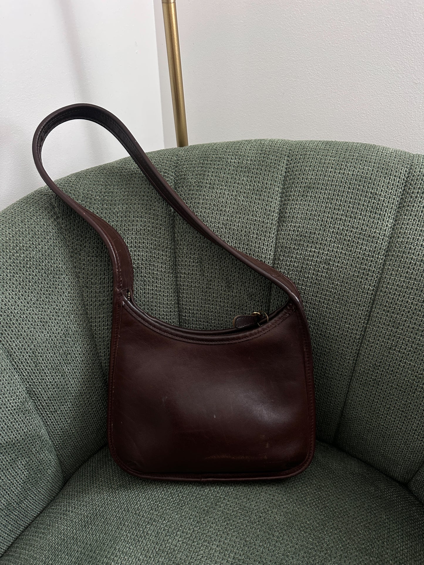 Vintage Coach Mahony Mini Ergo Zip Bag