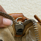 Tan Archive Miu Miu Floral Shoulder Bag