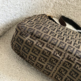 Fendi Zucchino Hobo Shoulder Bag