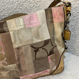 Coach Pink Patchwork Carly Bag
