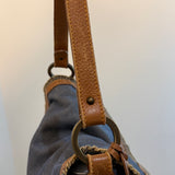 Fendi Chef Denim Shoulder Bag