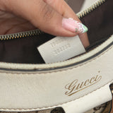 Brown Gucci Mini D-Ring Shoulder Bag